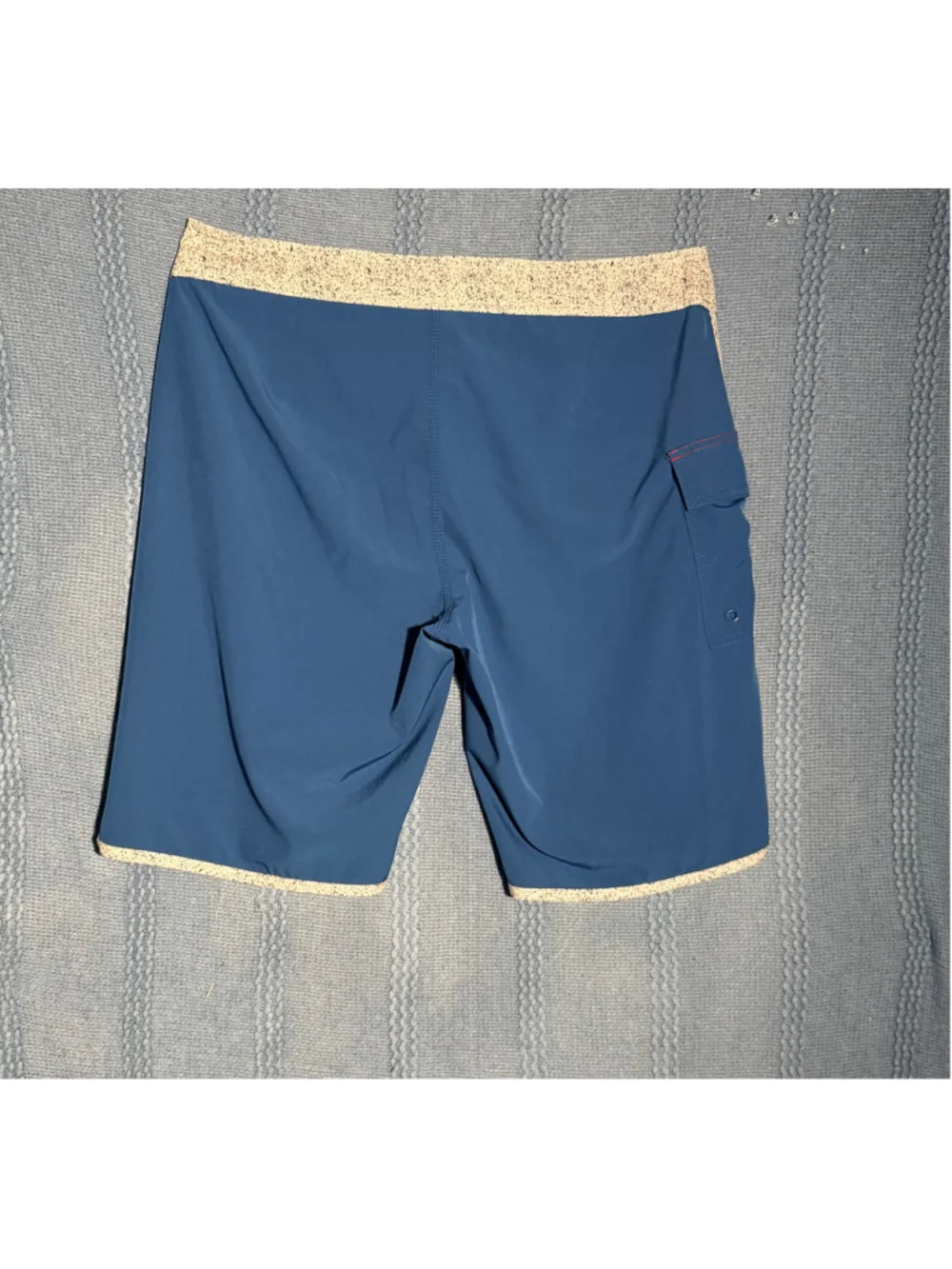 Men's RVCA Board Shorts Size M Blue and White